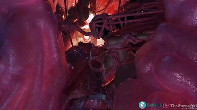 Banned Girl's Tentacle Orgy