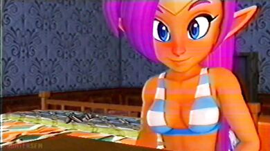 The Sexy Shantae's Evil Spirit Fuckfest with Sadako