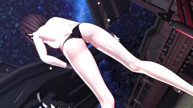 [Hentai MMD] Hot and Horny Megumin Fucks on Sand Planet