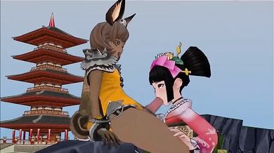 Two Tempting Traps Rape a Hentai Fanatic