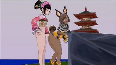 Two Tempting Traps Rape a Hentai Fanatic