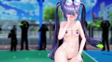 Monster Hi-Res Full Body Dancing Mona and Her Pink Planet Venus