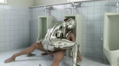 Frozen Margarine used on the Metallic Slime's Maneuvering in the Humanoid Form