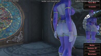 Temple of Pleasure's resident Dickgirl goes for a stroll.