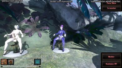 Temple of Pleasure's resident Dickgirl goes for a stroll.