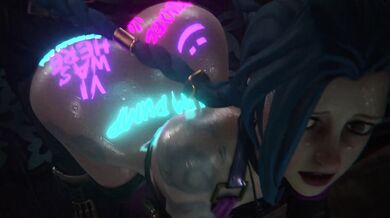 Forced Domination of Vi and Jinx's Asses by the Magical Mallow
