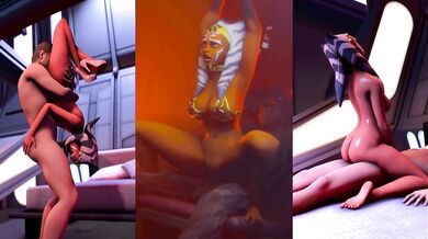 Slutty Ahsoka Gets Nailed By Orange Dudes in 'Easy Girls'