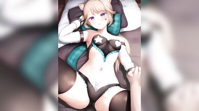 Busty Lynette's Wet and Messy Kimochi