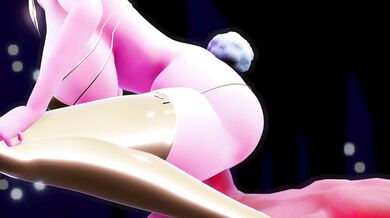 HMV Rabbit Miku's Sexy Micro Bikini Performance [ブラン]