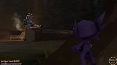 Zeena and the Monstrous Obstagoon's Anal Invasion