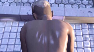 Cassie Cage's Locker Room BBC Orgy