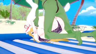 [HMV] Yukari's Sexy Goblin Beach Day