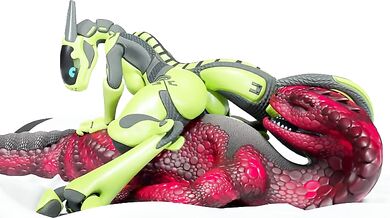 Naga and Synth Return for More Sexual Adventures in 'Naga & Synth 2'