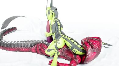 Naga and Synth Return for More Sexual Adventures in 'Naga & Synth 2'