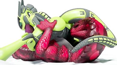 Naga and Synth Return for More Sexual Adventures in 'Naga & Synth 2'