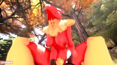 Furry Fuckers: Blaziken's Tail of Love