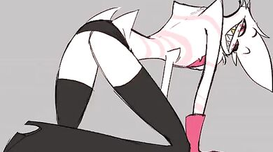 Angel Dust's Hot Ass in Action