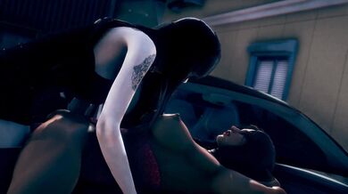 Nightclub Slut Gets Fucked by a Bloodthirsty Vampire in the Bathroom Stall