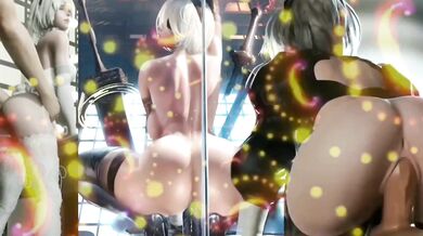 Ass to Ass: A Hardcore Anal Romp with VNAZ's HMV Crew!