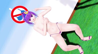 - Nude Touhou Babes Get Down and Dirty
