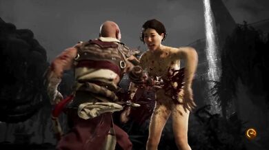 Baraka's Ravenous Orgy with Naked Mortal Kombat Chicks