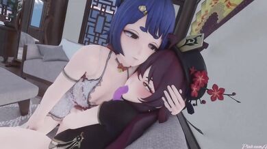A Night of Dark Passion with Liyue: A Naughty Prank Gone Wild!