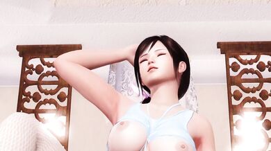 Dead or Alive 5's Hot Babe Kokoro Gets Naughty in the Photography Room - Scene 11 C