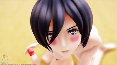 Fucking Mikasa Ackerman: Hardcore Sex Scene
