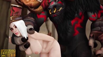 Sex-Starved Wife Bound to Please Husband's Every Desire