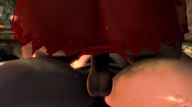 Margot's Tiny Pipe Blowjob and Hroki's BBC Worship