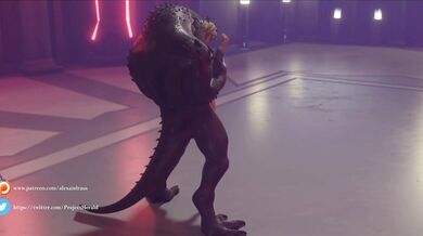 Lizard Fucker 3D: Innocent Girl Gets Lifted and Hard-Fucked