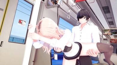 Fucked on the Train: A Hentai Porn Adventure