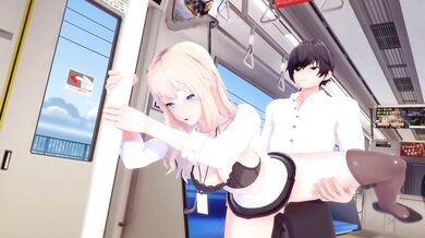 Fucked on the Train: A Hentai Porn Adventure