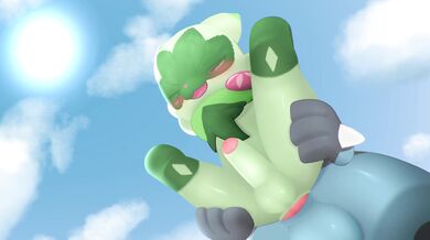 Gaping Flowerhole Vs. Horny Fox Monster