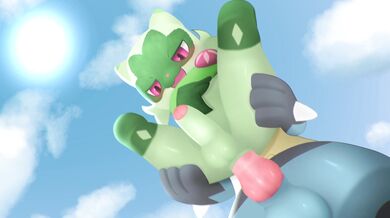 Gaping Flowerhole Vs. Horny Fox Monster