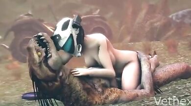 Jackal's Anal Invasion of Spartan's Tight Ass