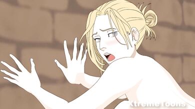 Eren's Slutty Threesome with Mikasa and Annie [Xtremetoons]