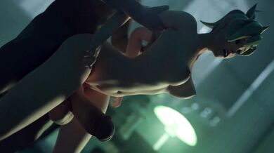 Fully Exposed Mercy Futa Slut [LewdHole]