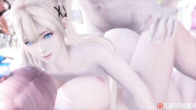 Marie Rose's Ménage à Trois - Softcore Pokémon Porn