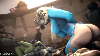 Jabba's Slave Samus [cyru sfm]: A Naughty Parody where Princess Leia Gets Fucked by Jabba the Hutt in Chainmail Lingerie