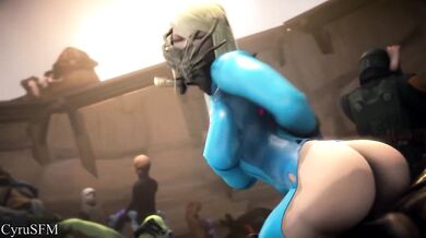 Jabba's Slave Samus [cyru sfm]: A Naughty Parody where Princess Leia Gets Fucked by Jabba the Hutt in Chainmail Lingerie