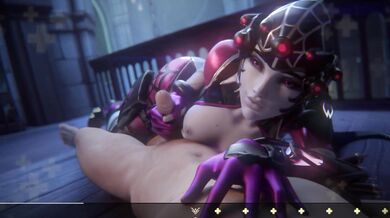 The Hard-Shafted Superhero of Overwatch Castle