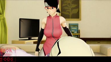 Sarada's Desperate Sexual Plea [HforGods][4K]