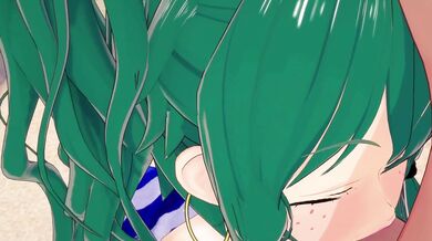 Deku MILF & Trans Futa Slut [Creampie]