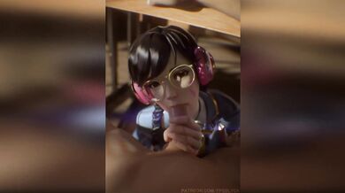 Pulled Tight - Sweet Dreams of D.va and Marie Rose in Virtual Reality