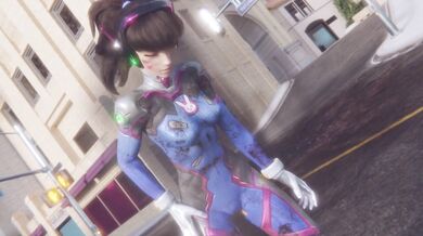 Unwanted Guest Crashes Dva's Solo Pleasure Session [Lvl3toaster]