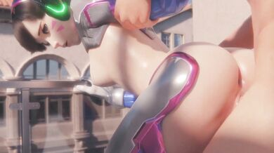 Unwanted Guest Crashes Dva's Solo Pleasure Session [Lvl3toaster]