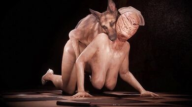 Banged by the Canine: The Naughty Nurse's Ordeal