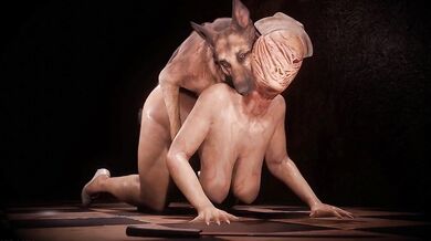 Banged by the Canine: The Naughty Nurse's Ordeal