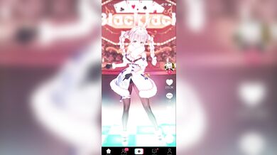 Slutty mommy Pekora stuffs her pussy with huge cock and shares it with her daughter for a steamy threesome in 'Oyakodon' hentai porn!